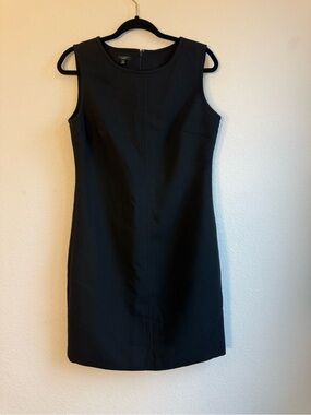 Talbots Black Sleeveless Sheath Dress